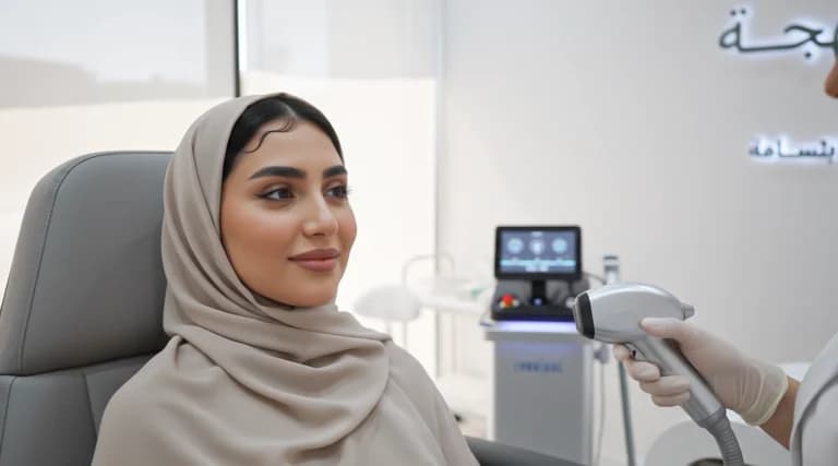 ليزر وتقنيات تجديد البشرة